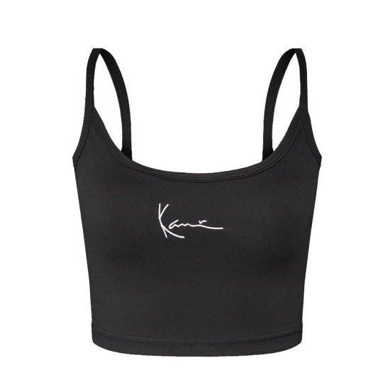 Karl Kani Γυναικείο αμάνικο μπλουζάκι Small Signature Essential Crop Top